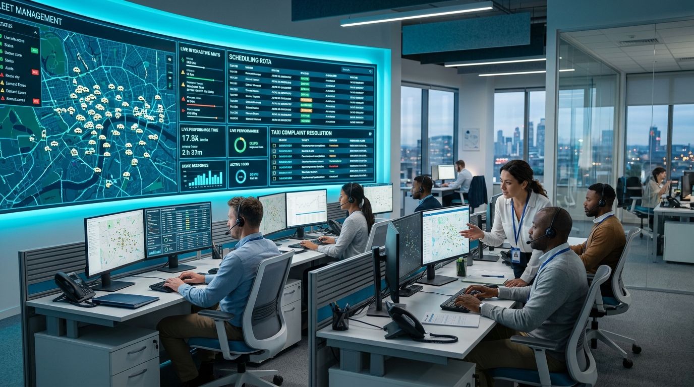 OpsCab Live Transport Operations Room